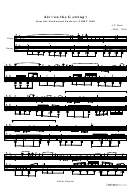 J.s. Bach - Air On The G String Sheet Music