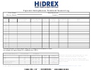 Tapwater Iontophoresis Treatment Session Log Template - Hidrex