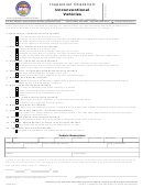 Form Mv70a - Inspection Checklist Template: Unconventional Vehicles
