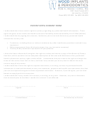 Patient Hippa Consent Form Printable pdf