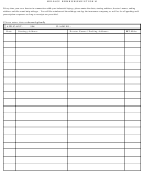 Mileage Log And Reimbursement Form Printable pdf