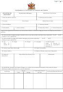 Form No. S.c. 124 - Application For Employment