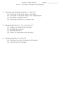 Fractions, Decimals And Percents Worksheet - 7th Grade