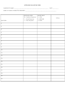 Interview Evaluation Form Printable pdf