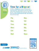Rhyming, Word Scramble And Word Search Puzzle Preschool Activity Sheet Printable pdf