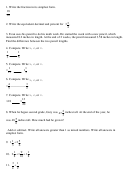 Fractons Worksheet With Answers