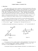 Complex Numbers, A Geometric View - Polar Form And Rectangular Form Worksheet