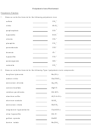 Polyatomic Ions Worksheet With Answer Key