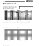 Math Worksheet With Answers - Relate Perimeter And Area