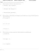 Algebra Practice Problems Worksheet - College Level, 2016