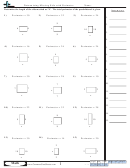 Determining Missing Side With Perimeter Worksheet With Answer Key Printable pdf
