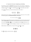 Equivalent Fractions: Simplifying And Building With Answers Printable pdf