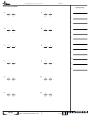 Multiplying Fractions Worksheet With Answer Key