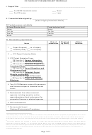 Icc Checklist For New Project Proposals Template