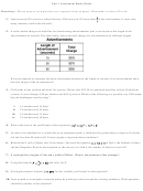 Math Assessment Study Guide