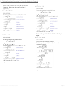 Solving Quadratic Equations Worksheet By Using The Quadratic Formula With Answers Printable pdf