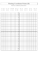 Plotting Coordinate Points Worksheet With Answers