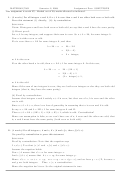 Math1061/7861 Integers Worksheet With Answers