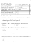 Kinetics - Extra Practice Problems Worksheet With Answer Key - General Chemistry Ii