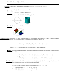Cylinders And Quadric Surfaces Worksheet With Answers