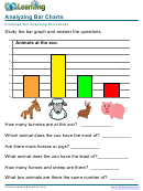 Kindergarten Graphing Worksheet On Analyzing Bar Charts For K-5