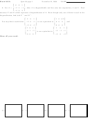 Math 205a Quiz Worksheet - 2008 Printable pdf