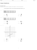 Functions Worksheet With Answer Key
