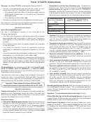 Instructions For Form Ct-8379 - Return Of Overpayment For Nonobligated Spouse - Department Of Revenue Services State Of Connecticut Printable pdf