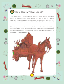 Heavy Or Light Kids Activity Sheet