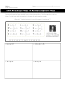 Standard Form To Slope-Intercept Form - Linear Functions Worksheet Printable pdf