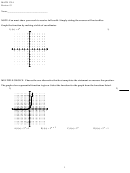 Math Worksheet With Answer Key - Patterson