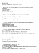 Technology, Production, And Costs Practice Problems Microeconomics Worksheet Printable pdf
