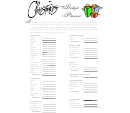 Christmas Budget Planner Template Printable pdf