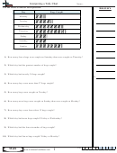 Interpreting A Tally Chart Worksheet With Answer Key