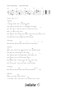 Jeff Buckley - Hallelujah - Guitar Sheet Music