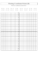 Plotting Coordinate Points - Coordinate Worksheet (with Answers)