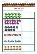 Count And Tally Worksheet With Answer Key Printable pdf