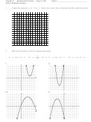 Quadratics Expressions Worksheet Printable pdf