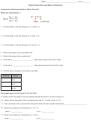 Slope And Slope Intercept Form Worksheet Printable pdf