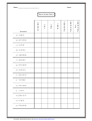 Decimals Place Value Chart Worksheet With Answer Key