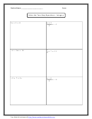 Solve The Two-step Equations Integers Worksheet With Answer Key