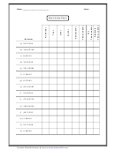 Place Value Chart Worksheets With Answer Key
