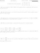Equation Worksheets - Math 205a - 2008