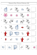 Nunavut Day Picture Patterns Worksheet With Answer Key Printable pdf