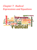 Radical Expressions And Equations Worksheets