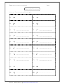 Place Value Chart Worksheet With Answers Printable pdf