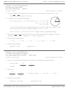 The Circumference Worksheet
