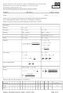 Annual Examinations For Secondary Schools Physics Worksheet - 2012