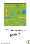 Make A Map Puzzle Template