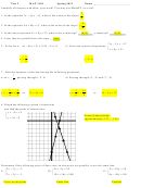 Equation Worksheet With Answers - Mat 1101 - 2011